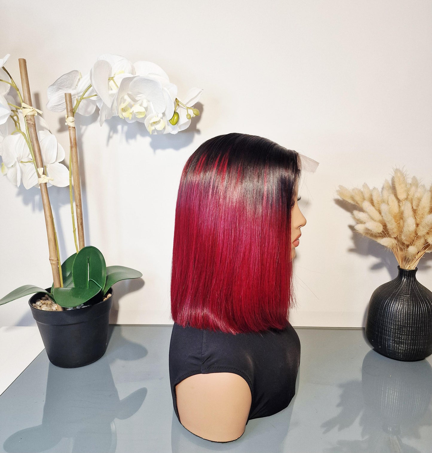 Perruque Bob Cheveux Vietnamien, Lace 2x6