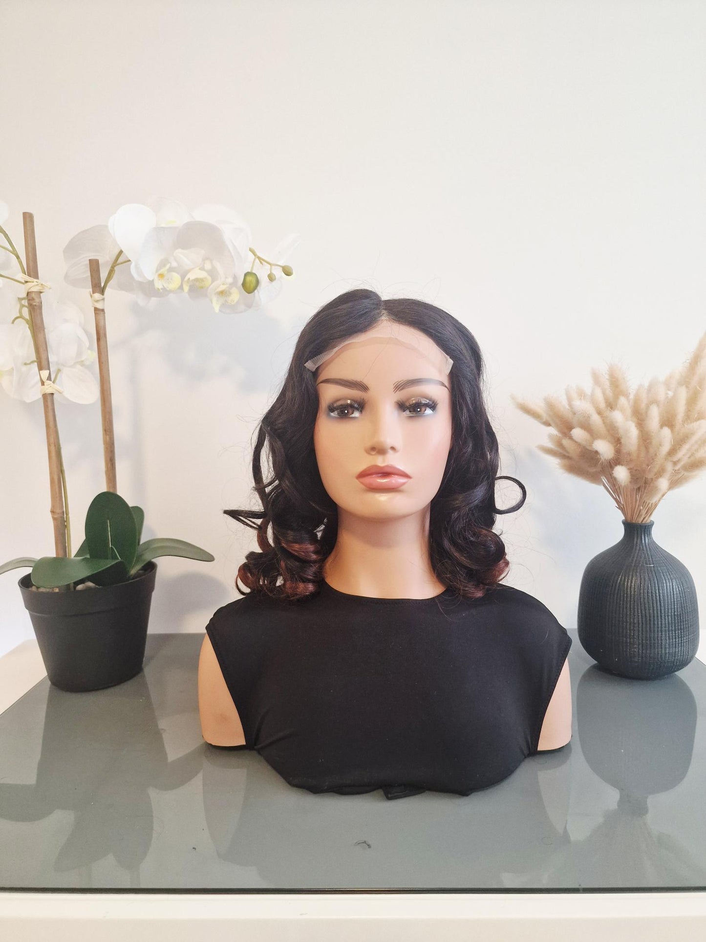 Perruque Loose Bouncy, closure 5x5