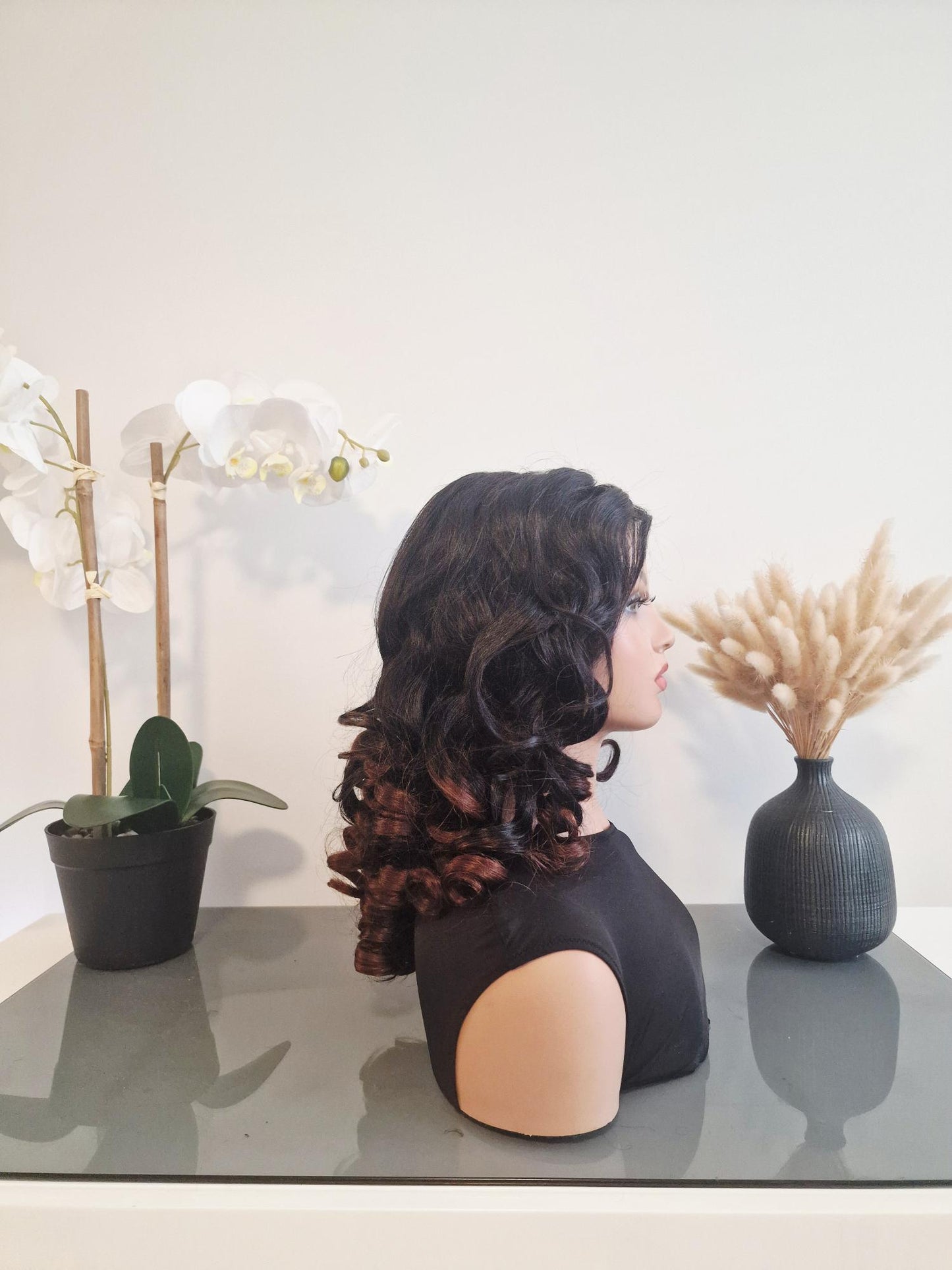 Perruque Loose Bouncy, closure 5x5