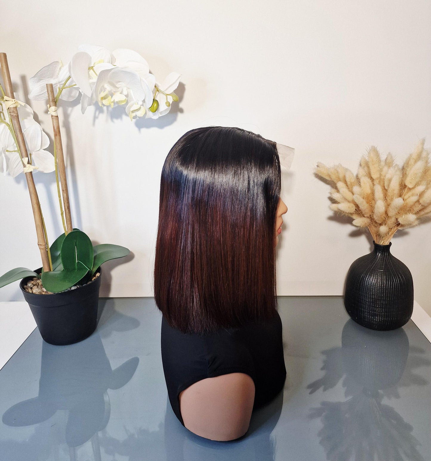 Perruque Bob Cheveux Vietnamien, Lace 2x6